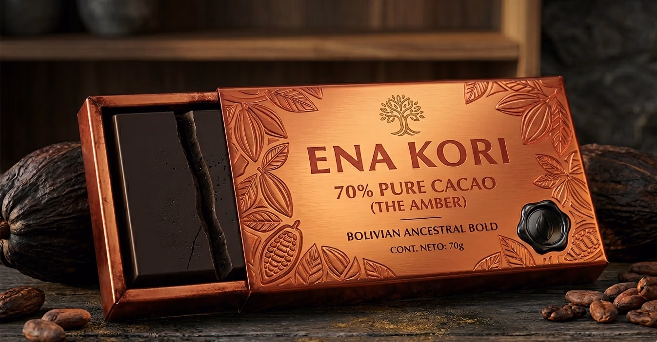 ANBAR — ENA-KORI 70% (Oro Silvestre) | 70g