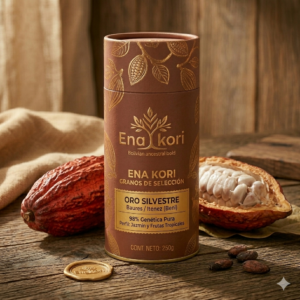 Oro Silvestre ENA KORI – Granos de Cacao Silvestre de Recolección Ancestral