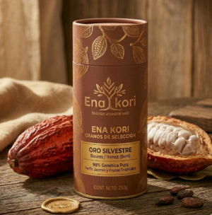 Oro Silvestre ENA KORI – Granos de Cacao Silvestre de Recolección Ancestral